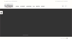 Desktop Screenshot of la-cuisine-sous-vide.com