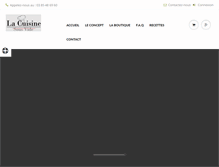Tablet Screenshot of la-cuisine-sous-vide.com